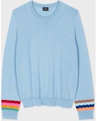 PS by Paul Smith - Womens Knitted Sweater Crew Neck - Lyst