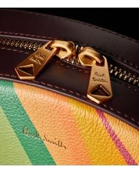 Paul Smith - 'Dusky Swirl' Leather Curved Camera Bag - Lyst