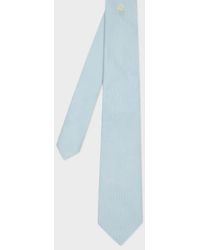 Paul Smith - Light Embroidery 'Daisy' Silk Tie - Lyst