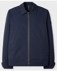 Paul Smith - Recycled Polyester Zip Blouson Jacket - Lyst