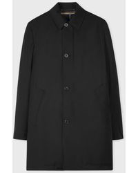 Paul Smith - 'Storm System' Wool Mac With Detachable Gilet - Lyst
