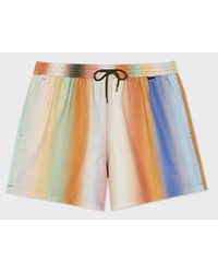 Paul Smith - 'Smith Stripe' Swim Shorts - Lyst