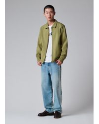 Paul Smith - Pale Khaki Double-Face Full Zip Sweatshirt - Lyst