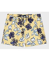 Paul Smith - 'Yukka' Print Swim Shorts - Lyst