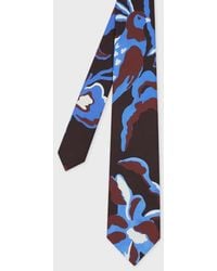 Paul Smith - Pale Silk 'Bohemia' Tie - Lyst