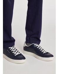 Paul Smith - Mens Shoe Rex Navy Tape - Lyst