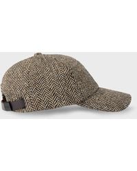 Paul Smith - Wool Tweed Cap - Lyst