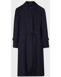Paul Smith - 'Storm System Wool' Mac With Detachable Liner - Lyst