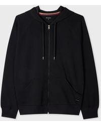 Paul Smith - Cotton-Blend Zip Lounge Hoodie - Lyst