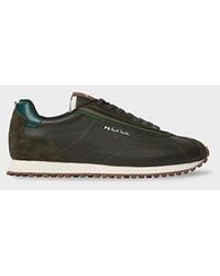Paul Smith - Khaki 'Haskell' Trainers - Lyst