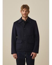 Paul Smith - Double-Faced Wool-Blend Chore Jacket - Lyst