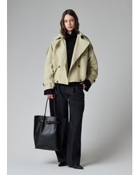 Paul Smith - Stone Cropped Trench Jacket - Lyst