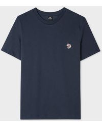 Paul Smith - Zebra Logo Cotton T-Shirt - Lyst