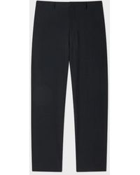 Paul Smith - Seersucker Check Elasticated-Waist Trousers - Lyst