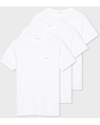 Paul Smith - Men T Shirt 3 Pack - Lyst