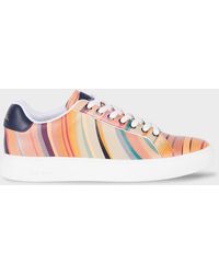 Paul Smith - 'Dusky Swirl' Leather 'Lapin' Trainers - Lyst