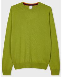 Paul Smith - Moss Cashmere Crew Neck Sweater - Lyst