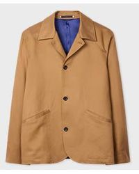 Paul Smith - Tan Lyocell-Cotton Twill Work Jacket - Lyst