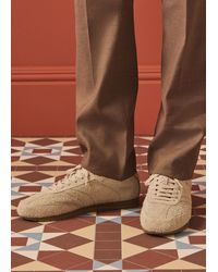 Paul Smith - Ecru Suede 'Minky' Trainers - Lyst