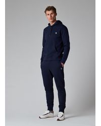 Paul Smith - Dark Cotton Zebra Logo Hoodie - Lyst