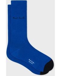 Paul Smith - Contrast Toe Socks - Lyst