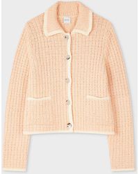 Paul Smith - Cotton Light Textured Knitted Jacket - Lyst