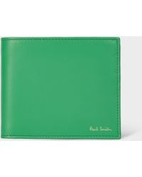 Paul Smith - Leather 'Signature Stripe' Interior Billfold Wallet - Lyst
