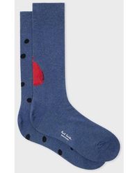 Paul Smith - 'Pears And Polka Dot' Socks - Lyst