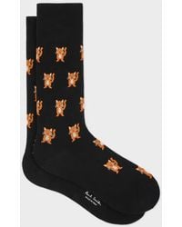 Paul Smith - 'Cat' Socks - Lyst