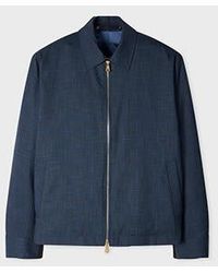 Paul Smith - Space-Dye Check Wool Jacket - Lyst