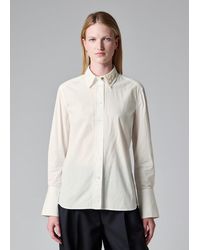 Paul Smith - Shirt With 'Love' Embroidered Collar - Lyst