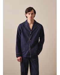 Paul Smith - Cotton 'Signature Stripe' Piping Pyjamas - Lyst