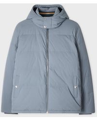 Paul Smith - Light Down Jacket With Detachable Hood - Lyst