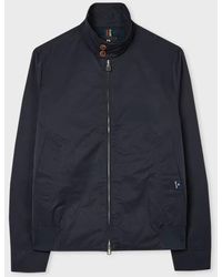 Paul Smith - Cotton-Nylon Harrington Jacket - Lyst