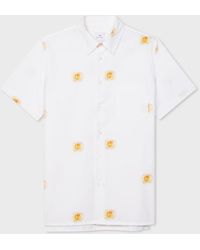 PS by Paul Smith - Mens Ss Regular Fit Shirt Bd Col - Lyst