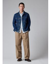 Paul Smith - Vintage-Wash Organic-Cotton Denim Jacket - Lyst