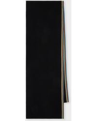 Paul Smith - Merino Wool 'Signature Stripe' Trim Scarf - Lyst