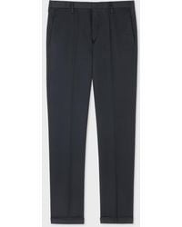 Paul Smith - Slim-Fit Dark Cotton-Stretch Chinos - Lyst