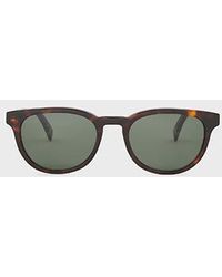 Paul Smith - Dark Havana 'Macklin' Sunglasses - Lyst