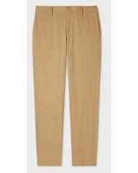 Paul Smith - Tan Fine Cotton-Twill Chinos - Lyst