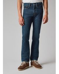 Paul Smith - Standard-Fit Dark-Wash 'Organic Authentic Twill' Jeans - Lyst