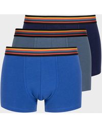 Paul Smith - Mixed Low-Rise 'Artist Stripe' Boxer Briefs Three Pack - Lyst