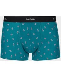 Paul Smith - 'Star' Print Boxer Briefs - Lyst