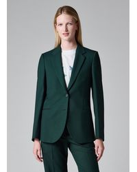Paul Smith - Dark Wool Two-Button Blazer - Lyst