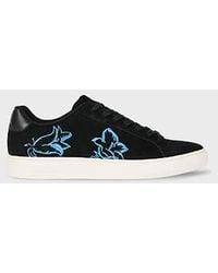 Paul Smith - Suede 'Rex' Embroidery Trainers - Lyst