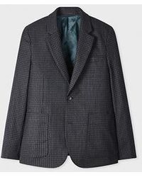Paul Smith - Check Wool Buggy-Lined Blazer - Lyst