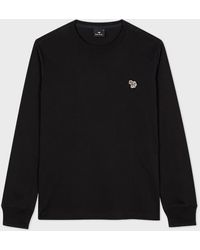 Paul Smith - Zebra Logo Long-Sleeve T-Shirt - Lyst