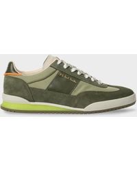 Paul Smith - Khaki 'Dover' Trainers - Lyst