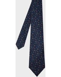 Paul Smith - 'Flowers And Bees' Silk Tie - Lyst