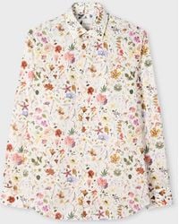 Paul Smith - Tailored-Fit 'Liberty Floral' Print Shirt - Lyst